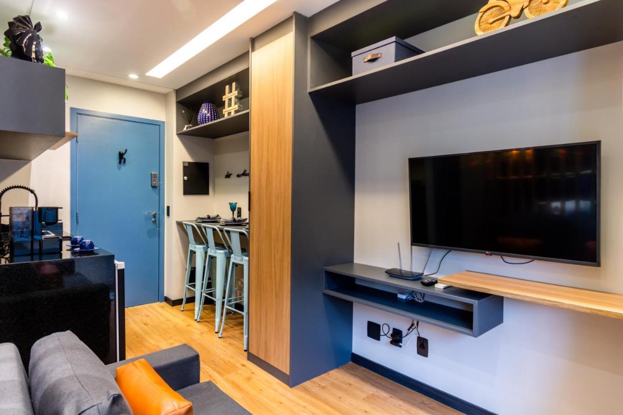 Апартаменты Ba2 Studio Novo Moderno Centro Paulista Bela Vista Сан-Пауло Экстерьер фото