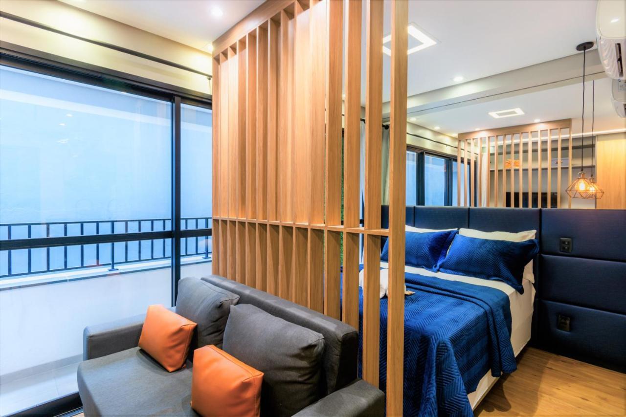 Апартаменты Ba2 Studio Novo Moderno Centro Paulista Bela Vista Сан-Пауло Экстерьер фото